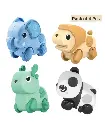 Zoo Zoomers Wind-Up Animal Toys | Fun Rolling Animal Set for Kids
